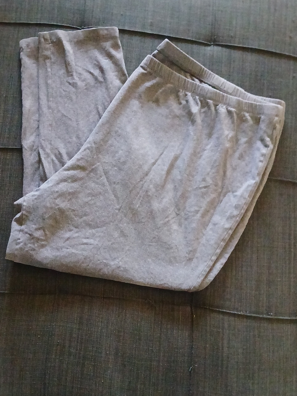 Faded Glory Light Gray Women's Jogger Leggings